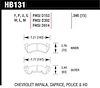 Disc Brake Pad DTC-60 w/0.595 Thickness - image 1