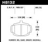 Disc Brake Pad Black w/0.580 Thickness - image 2