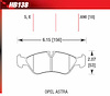 Blue 9012 Disk Brake Pads Cosworth, Opel Astra - image 1