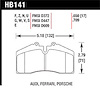 Disc Brake Pad DTC-30 w/0.650 Thickness - image 1