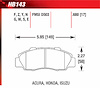 DTC-60 Disk Brake Pads Acura, Honda, Isuzu