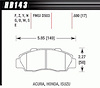 Disc Brake Pad DTC-30 w/0.680 Thickness - image 1