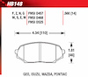 DTC-60 Disk Brake Pads Geo, Isuzu, Mazda