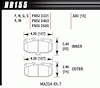 Disc Brake Pad HT-10 w/0.580 Thickness - image 1