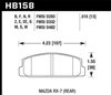 Hawk High Performance Rear Brake Pads 1986-96 Mazda R - image 2