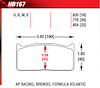 DTC-60 Disk Brake Pads AP Racing Alcon Brembo - image 1