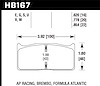 DTC-80 BRAKE PADS AP Racing Alcon Brembo - image 1