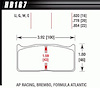 Disc Brake Pad DTC-70 w/0.620 Thickness - image 1