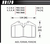 Disc Brake Pad Black w/0.650 Thickness - image 1