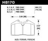 Disc Brake Pad Performance Ceramic w/0.650 Thickness - image 3
