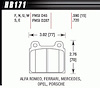 HT-10 PADS Porsche A or S Caliper - image 1