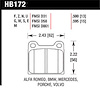 Disc Brake Pad Black w/0.595 Thickness - image 1