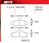 Blue 9012 Disk Brake Pads Corvette - image 1