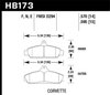 Blue 9012 Disk Brake Pads Corvette - image 3