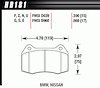 Disc Brake Pad HT-10 w/0.590 Thickness - image 1