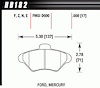 Disc Brake Pad Performance Ceramic w/0.660 Thickness - image 1