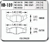 Performance Brake FRONT PADS VOLKSWAGEN - image 1