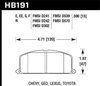 Blue 9012 Disk Brake Pads Chevy, Geo, Lexus, Toyota, Celica, Corolla, MR2, Paseo, Tercel - image 3