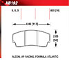 Blue 9012 Disk Brake Pads Universal - image 1