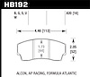 DTC-80 BRAKE PADS AP Racing Alcon - image 1