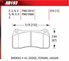 Blue 9012 Disk Brake Pads Aston Martin, Brembo F-40, Ferrari, Jaguar, Viper SRT-10, Lamborghini