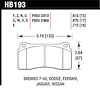 Disc Brake Pad DTC-70 w/0.610 Thickness - image 1