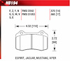 Blue 9012 Disk Brake Pads Esprit Turbo, Jaguar XKR/XJR, Viper, Mustang, Ferrari, Lotus