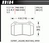 HT-14 PADS Viper Mustang Lotus
