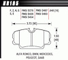Disc Brake Pad HT-10 w/16mm Thickness - image 1