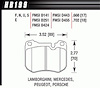 Disc Brake Pad DTC-70 w/0.702 Thickness - image 1