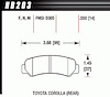 Black Pads Toyota Corolla GTS (RWD) - image 1