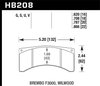 Disc Brake Pad DTC-70 w/0.708Thickness - image 2