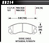 Disc Brake Pad LTS w/0.618 Thickness - image 1