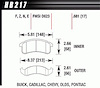 Disc Brake Pad Performance Ceramic w/0.681 Thickness - image 1