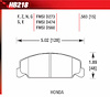 DTC-60 Disk Brake Pads Honda - image 1
