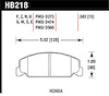 Disc Brake Pad DTC-70 w/0.583 Thickness - image 1