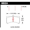 DTC-70 PADS Wilwood Alcon - image 1