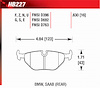 Blue 9012 Disk Brake Pads BMW, Saab