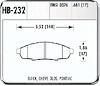 HPS Performance Brake Pads 1988-96 Grand Prix/Regal - image 1