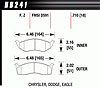 Disc Brake Pad Performance Ceramic w/0.710 Thickness - image 1