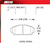 Blue 9012 Disk Brake Pads Acura Integra, Honda Civic - image 1