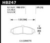 HPS Performance Brake Pads 1997-2000 Corvette - image 3