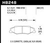 HPS Performance Brake Pads 1997-2000 Corvette - image 2