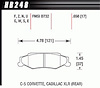 DTC-70 PADS C-5 Corvette Rear - image 1