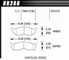 Disc Brake Pad Performance Ceramic w/0.670 Thickness - image 1