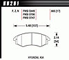 Disc Brake Pad Performance Ceramic w/0.665 Thickness - image 1