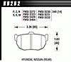 Disc Brake Pad Black w/0.540 Thickness - image 1