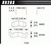 Disc Brake Pad Performance Ceramic w/0.650 Thickness - image 1