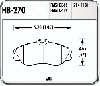 Hawk Performance Brakes Street Compound. Fits: 1993-95 90 - image 1