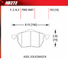 Blue 9012 Disk Brake Pads Audi, Volkswagen - image 1